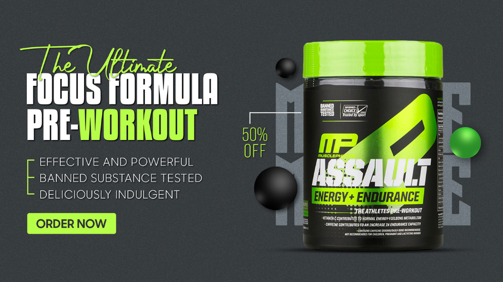 pre-workout, energy powder, sports supplement, endurance supplement, focus formula, discount offer, bestseller push, minimalist, modern typography, energetic, bold, green, black, neutral